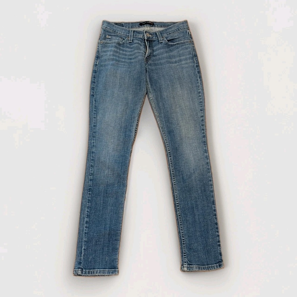 Y2K Indie Sleaze Levi's Skinny Jeans Medium Wash Stretch Denim Juniors 9M